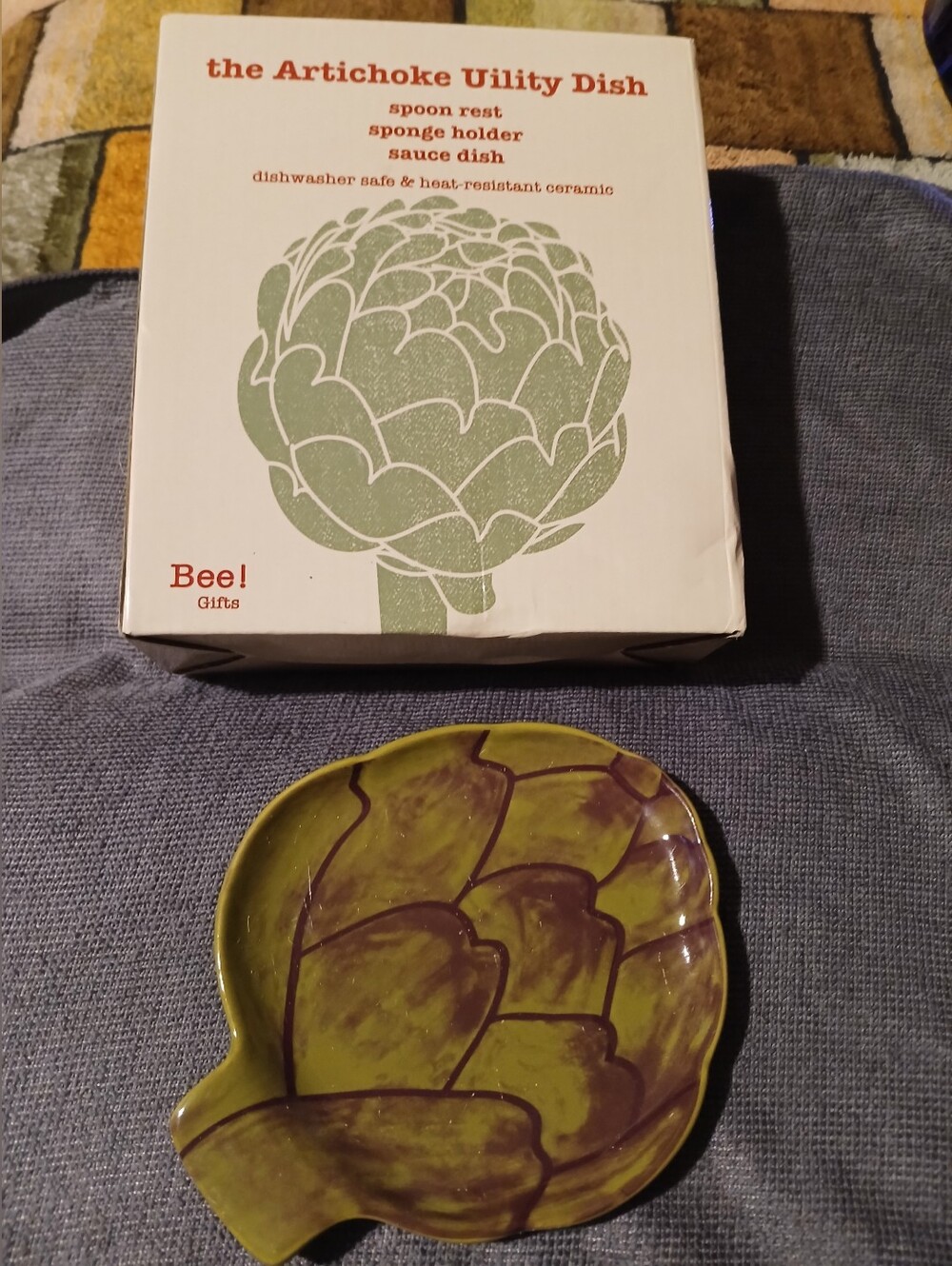 Artichoke Utility Dish - Green